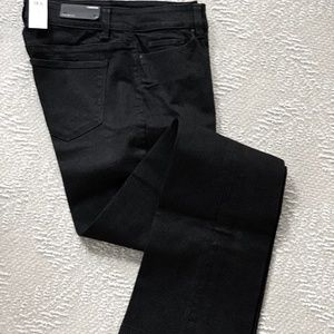 Ann Taylor Black Denim Jeans - Curvy Fit - Boot Cut - Size 4